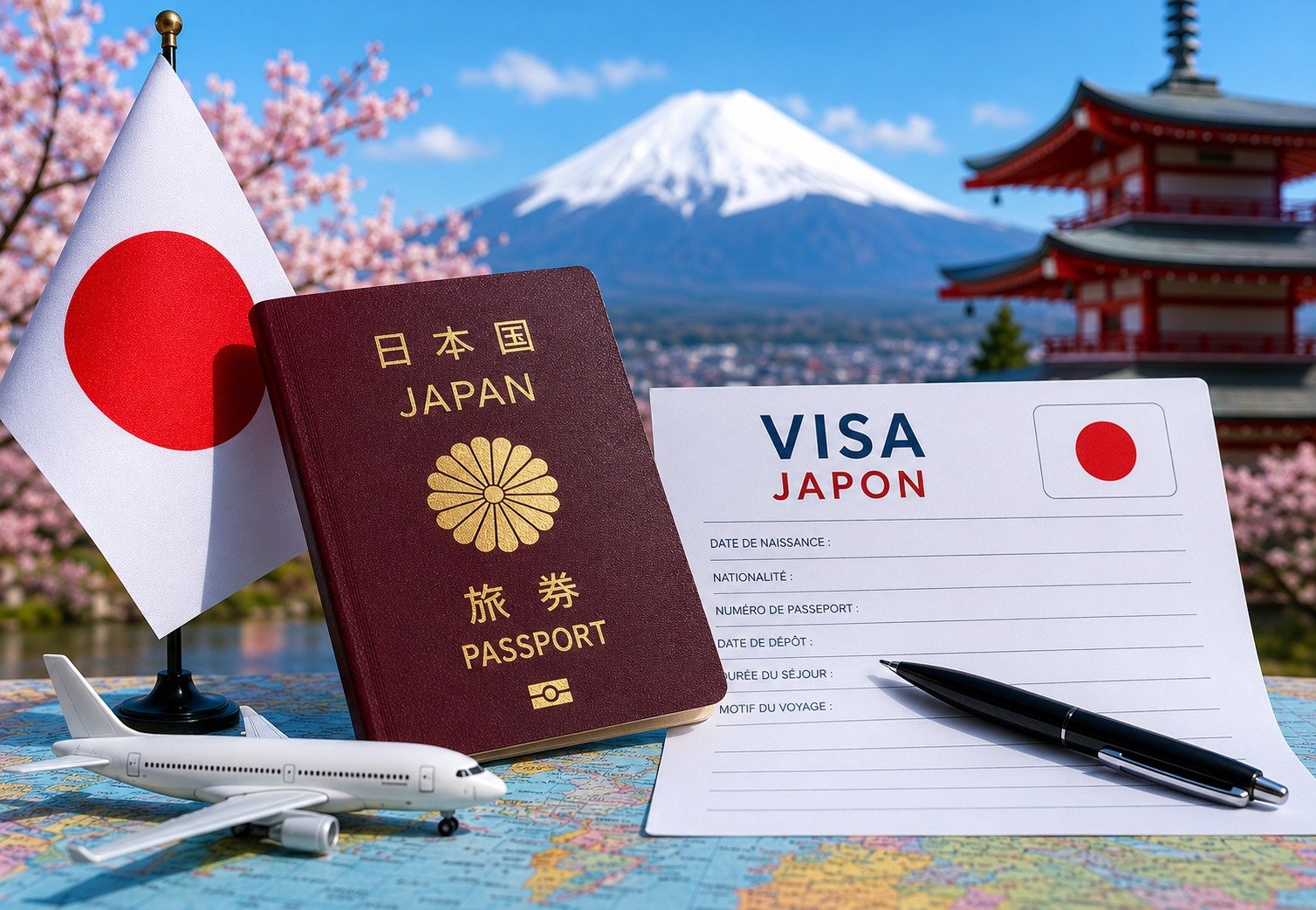 Visa Japon 🇯🇵
